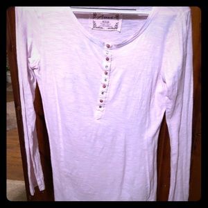 Ariat button up long sleeve tee size S/M
